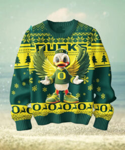 Oregon Ducks 2024 Ugly Christmas Sweater