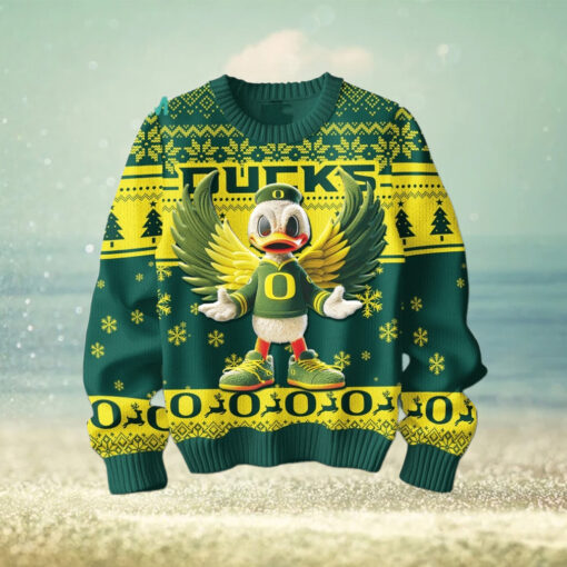 Oregon Ducks 2024 Ugly Christmas Sweater