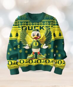 Oregon Ducks 2024 Ugly Christmas Sweater
