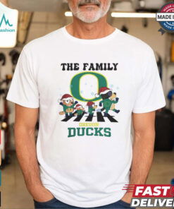 Oregon Ducks X Family Bluey Merry Christmas 2024 Shirt