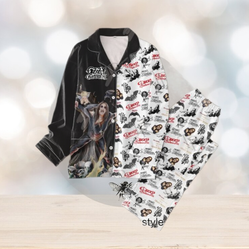 Ozzy Osbourne Crazy Train Pajamas Set Ozzy Osbourne Crazy Train Pajamas Set
