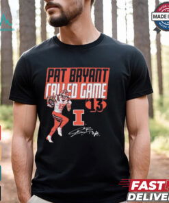 Pat Bryant Called Game Drop Illinois Fighting Illini football Graphic Signature t shirt