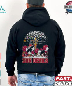 Peanuts Arizona State Sun Devils It’s The Most Wonderful Time Of The Year Winter Shirt