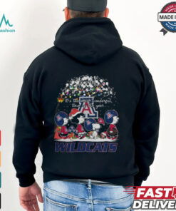 Peanuts Arizona Wildcats It’s The Most Wonderful Time Of The Year Winter Shirt