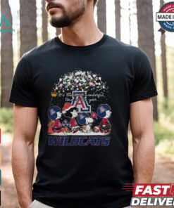 Peanuts Arizona Wildcats It’s The Most Wonderful Time Of The Year Winter Shirt