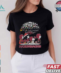Peanuts Arkansas Razorbacks It’s The Most Wonderful Time Of The Year Winter Shirt