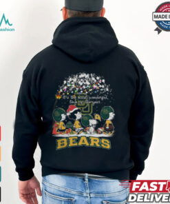 Peanuts Baylor Bears It’s The Most Wonderful Time Of The Year Winter Shirt