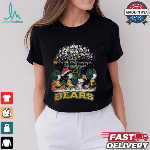 Peanuts Baylor Bears It’s The Most Wonderful Time Of The Year Winter Shirt