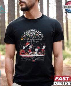 Peanuts Cincinnati Bearcats It’s The Most Wonderful Time Of The Year Winter Shirt