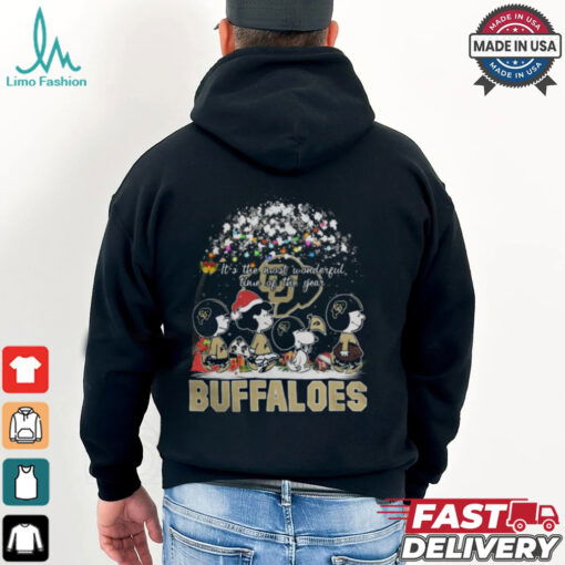 Peanuts Colorado Buffaloes It’s The Most Wonderful Time Of The Year Winter Shirt