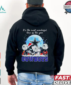 Peanuts Cowboys it’s the most wonderful time of the year Christmas shirt