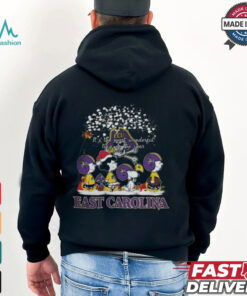Peanuts East Carolina Pirates It’s The Most Wonderful Time Of The Year Winter Shirt