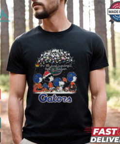 Peanuts Florida Gators It’s The Most Wonderful Time Of The Year Winter Shirt