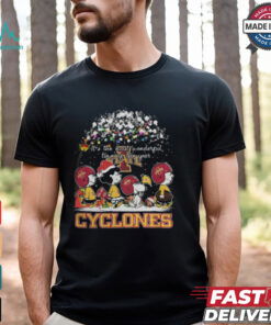 Peanuts Iowa State Cyclones It’s The Most Wonderful Time Of The Year Winter Shirt
