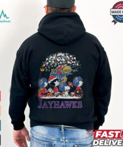 Peanuts Kansas Jayhawks It’s The Most Wonderful Time Of The Year Winter Shirt