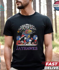 Peanuts Kansas Jayhawks It’s The Most Wonderful Time Of The Year Winter Shirt