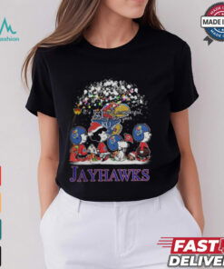 Peanuts Kansas Jayhawks It’s The Most Wonderful Time Of The Year Winter Shirt