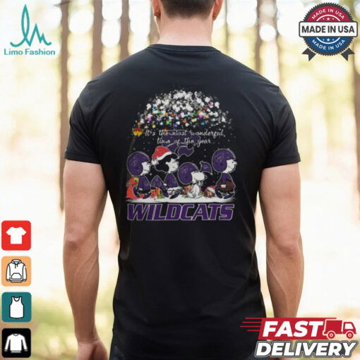 Peanuts Kansas State Wildcats It’s The Most Wonderful Time Of The Year Winter Shirt