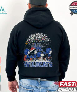 Peanuts Kentucky Wildcats It’s The Most Wonderful Time Of The Year Winter Shirt