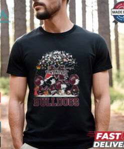 Peanuts Mississippi State Bulldogs It’s The Most Wonderful Time Of The Year Winter Shirt