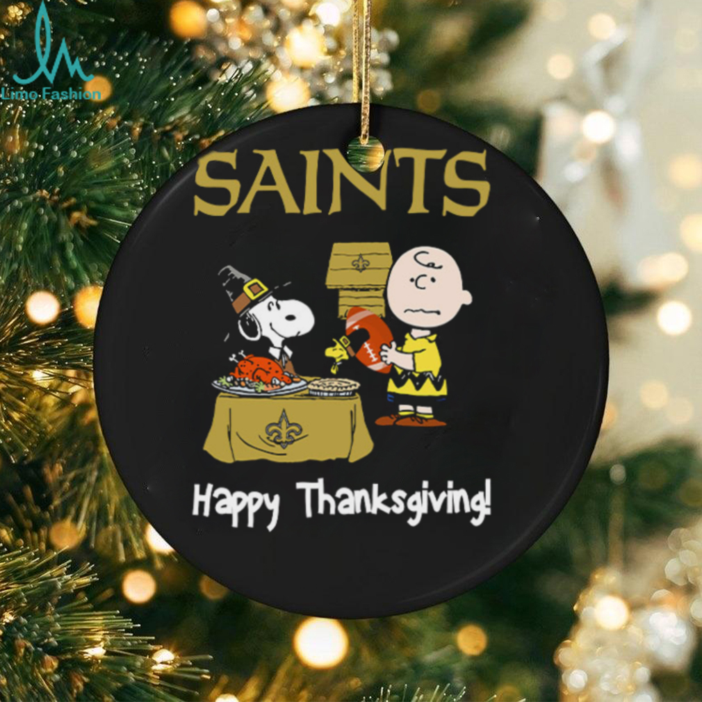 Peanuts New Orleans Saints Football Happy Thanksgiving T Shirt Peanuts New Orleans Saints Football Happy Thanksgiving T Shirt