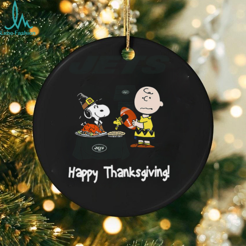 Peanuts New York Jets Football Happy Thanksgiving T Shirt Peanuts New York Jets Football Happy Thanksgiving T Shirt