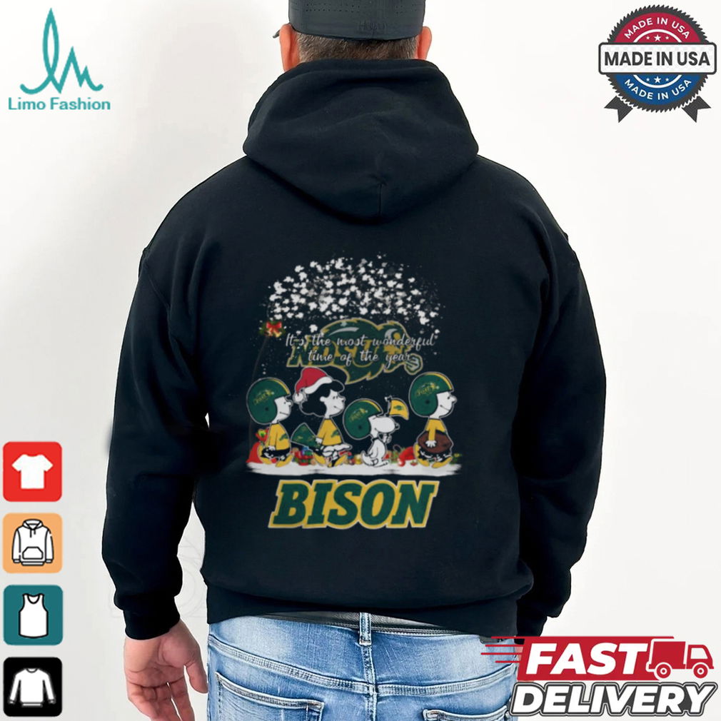 Peanuts North Dakota State Bison It’s The Most Wonderful Time Of The Year Winter Shirt Peanuts North Dakota State Bison It’s The Most Wonderful Time Of The Year Winter Shirt