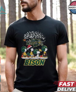Peanuts North Dakota State Bison It’s The Most Wonderful Time Of The Year Winter Shirt