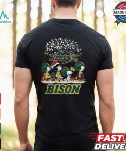 Peanuts North Dakota State Bison It’s The Most Wonderful Time Of The Year Winter Shirt