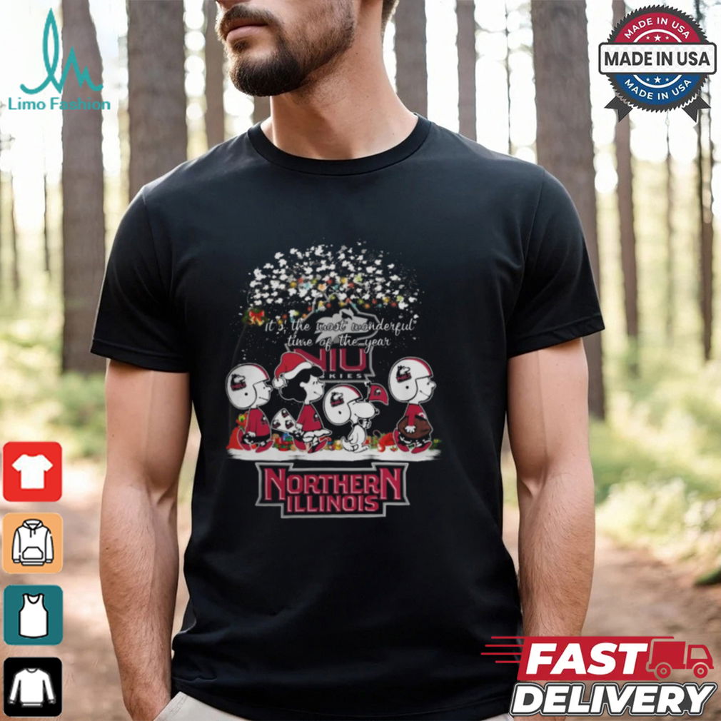 Peanuts Northern Illinois Huskies It’s The Most Wonderful Time Of The Year Winter Shirt Peanuts Northern Illinois Huskies It’s The Most Wonderful Time Of The Year Winter Shirt
