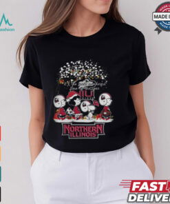 Peanuts Northern Illinois Huskies It’s The Most Wonderful Time Of The Year Winter Shirt