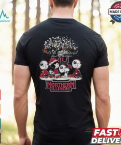 Peanuts Northern Illinois Huskies It’s The Most Wonderful Time Of The Year Winter Shirt