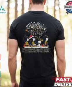 Peanuts Notre Dame Fighting Irish It’s The Most Wonderful Time Of The Year Winter Shirt