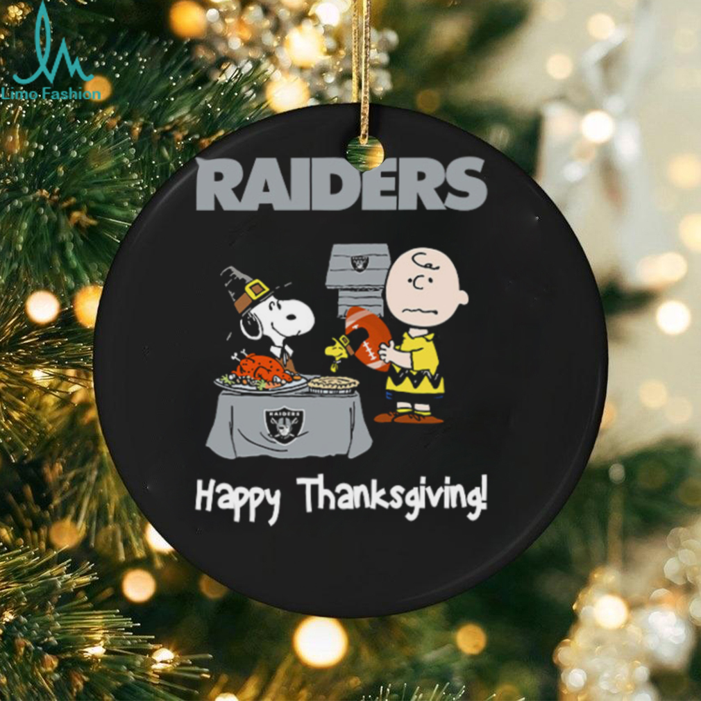 Peanuts Oakland Raiders Football Happy Thanksgiving T Shirt Peanuts Oakland Raiders Football Happy Thanksgiving T Shirt