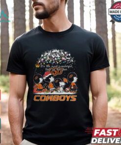 Peanuts Oklahoma State Cowboys It’s The Most Wonderful Time Of The Year Winter Shirt
