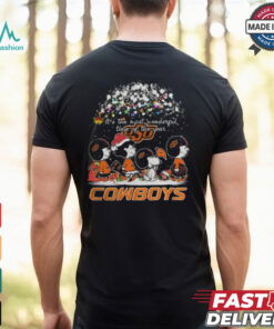 Peanuts Oklahoma State Cowboys It’s The Most Wonderful Time Of The Year Winter Shirt