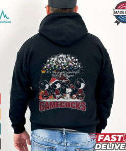 Peanuts South Carolina Gamecocks It’s The Most Wonderful Time Of The Year Winter Shirt
