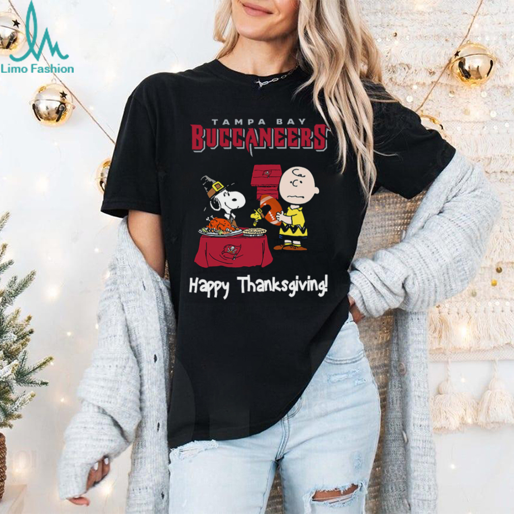 Peanuts Tampa Bay Buccaneers Football Happy Thanksgiving T Shirt Peanuts Tampa Bay Buccaneers Football Happy Thanksgiving T Shirt