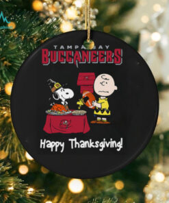 Peanuts Tampa Bay Buccaneers Football Happy Thanksgiving T Shirt