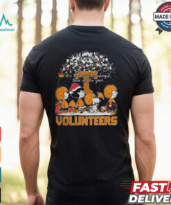 Peanuts Tennessee Volunteers It’s The Most Wonderful Time Of The Year Winter Shirt