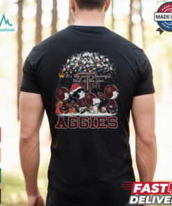Peanuts Texas A&M Aggies It’s The Most Wonderful Time Of The Year Winter Shirt