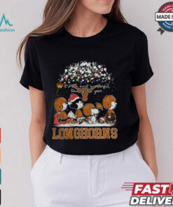 Peanuts Texas Longhorns It’s The Most Wonderful Time Of The Year Winter Shirt