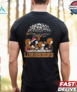 Peanuts Texas Longhorns It’s The Most Wonderful Time Of The Year Winter Shirt