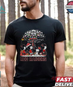 Peanuts Texas Tech Red Raiders It’s The Most Wonderful Time Of The Year Winter Shirt