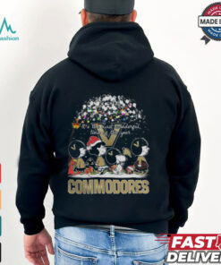 Peanuts Vanderbilt Commodores It’s The Most Wonderful Time Of The Year Winter Shirt