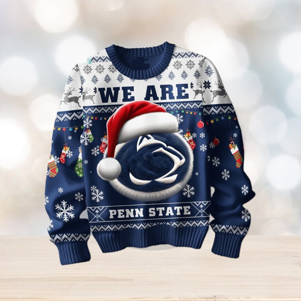 Penn State Nittany Lions 2024 Ugly Christmas Sweater Penn State Nittany Lions 2024 Ugly Christmas Sweater