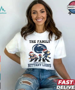 Penn State Nittany Lions X Family Bluey Merry Christmas 2024 Shirt