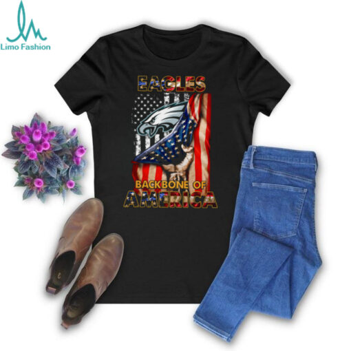 Philadelphia Eagles Backbone Of America NFL Football T Shirt