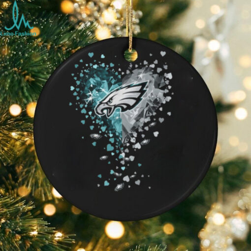 Philadelphia Eagles Crystal Heart Shirt