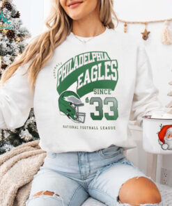 Philadelphia Eagles Nike Rewind Tri Blend T Shirt